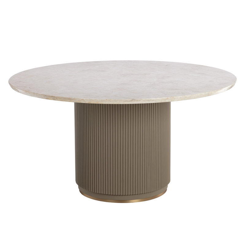 Round Marble Dining Table