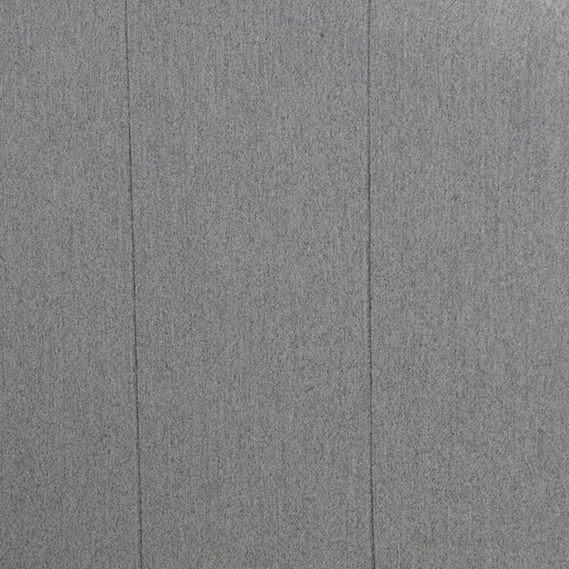 Canapé à accoudoirs carrés 92 po, Polyester argenté