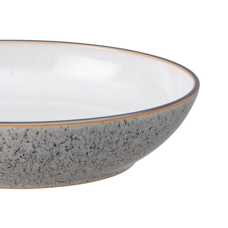 Denby Studio Grey White Pasta Bowl