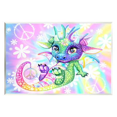 «Groovy Dragon», art mural par Sheena Pike