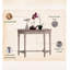 Console en bois massif patiné French Country-133414747