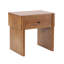 Table de chevet moderne en bois avec tiroir lisse Eakins-1176846654