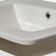 White 21" X 18" Rectangle Porcelain Overmount Vanity Sink