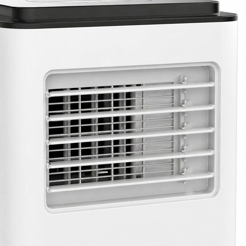 Climatiseur portatif moderne 27,7 "en ABS 5-en-1 avec ensemble de fenêtre et télécommande pour chambre à coucher, bureau à domicile