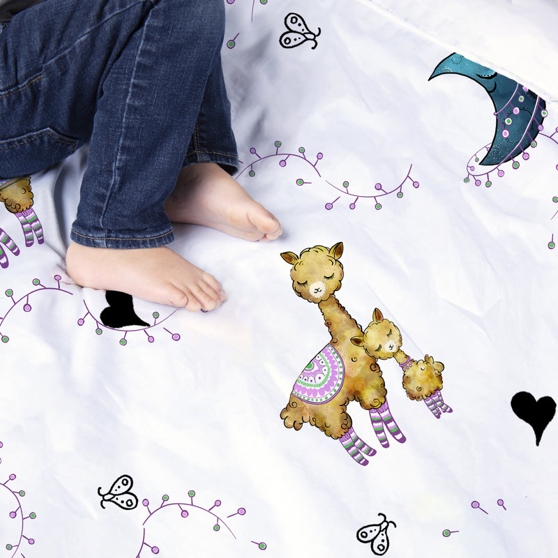 Tapis de saut pour enfant JumpOff Jo, Lama et maman