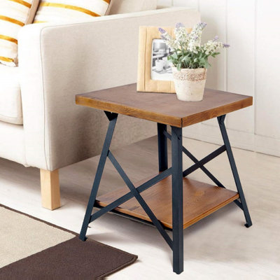 Table de bout avec rangement Avawatz