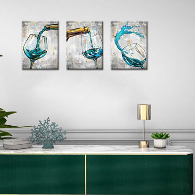3 Piece Wrapped Canvas Print