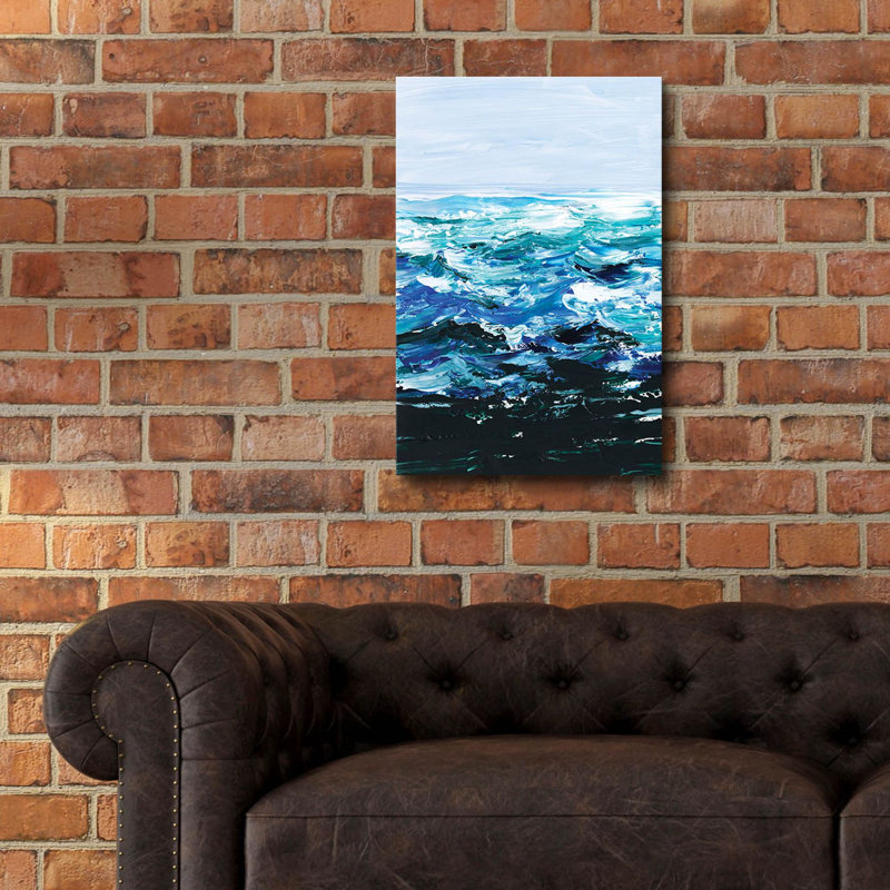  'Beneath The Sea Surface 1' by Ethan Harper Acrylic Glass Wall Art, 16" x 24", 24" H x 16" W