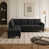 Black+ Grey Linen Blend