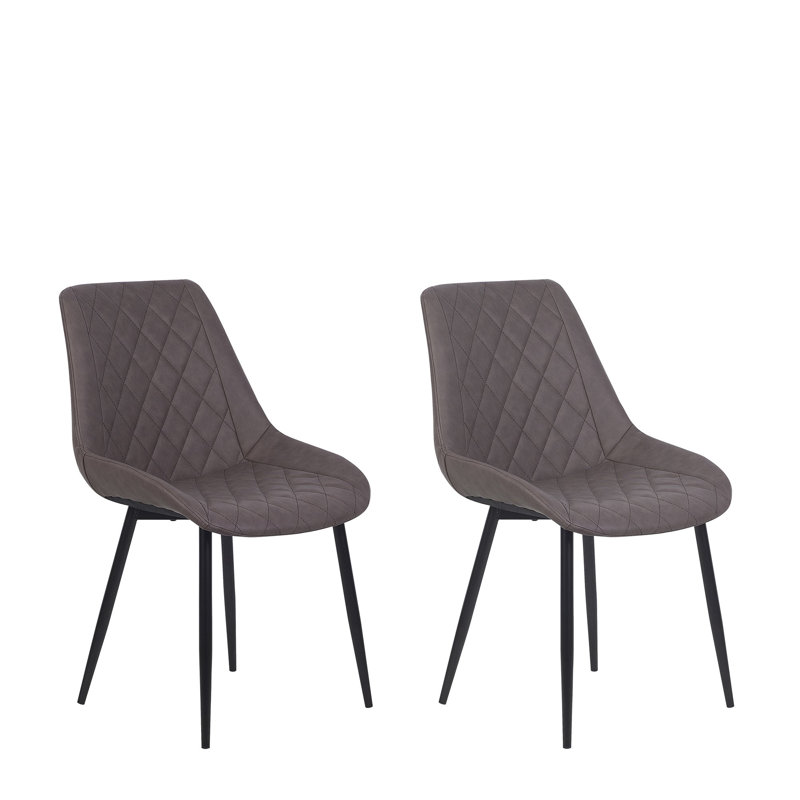 Rhett 39cm H Upholstered Side Chair, Brown