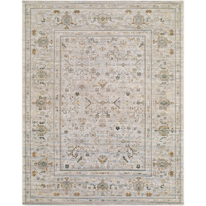 Tapis tissé à la machine Cadelaria, Rectangle 6 pi 7 po x 9 pi