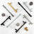 New Collection  1 1/10" Length Geometric Square Knob Multipack-98372824