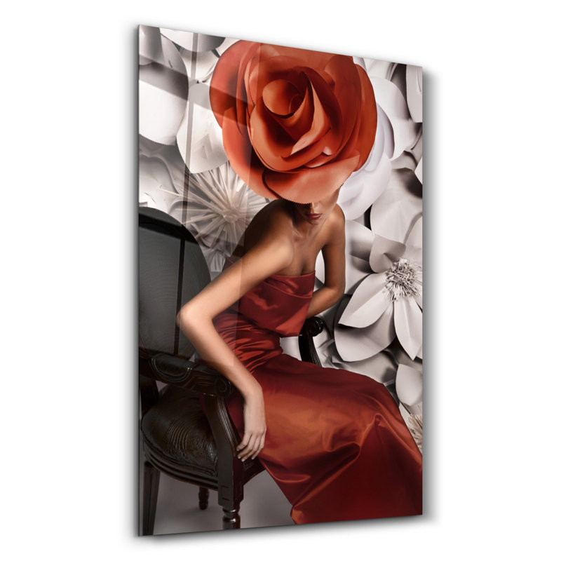Peinture décorative en verre trempé