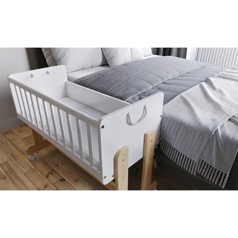 Quinnetta Mini Cot with Mattress