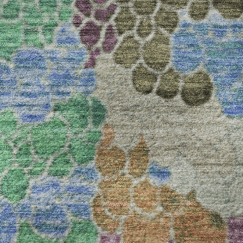 Premium Machine Washable Mayfield AMF1906 Geometric Rug, Rectangle 10' x 14'