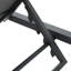 2 chaises de jardin gris foncé - aluminium, coussins pour patio, cadre en aluminium d'extérieur, 100% détente couverte