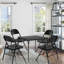 Table pour 4 joueurs avec chaises Vecelo