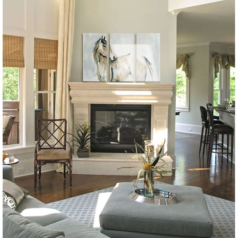 Une impression de qualité supérieure pour l’intérieur-image à pièces multiples sur toile, H 32 po x l 64 po x P 1,5 po