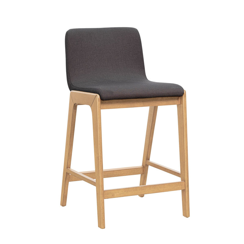 Tabouret de comptoir Tolan, Gris
