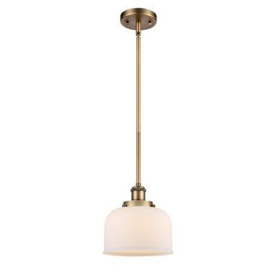 Mini luminaire suspendu en forme de tige 8 po Ballston Urban Bell