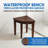 DecoTeak Oasis 15.5" W Teak Shower Bench