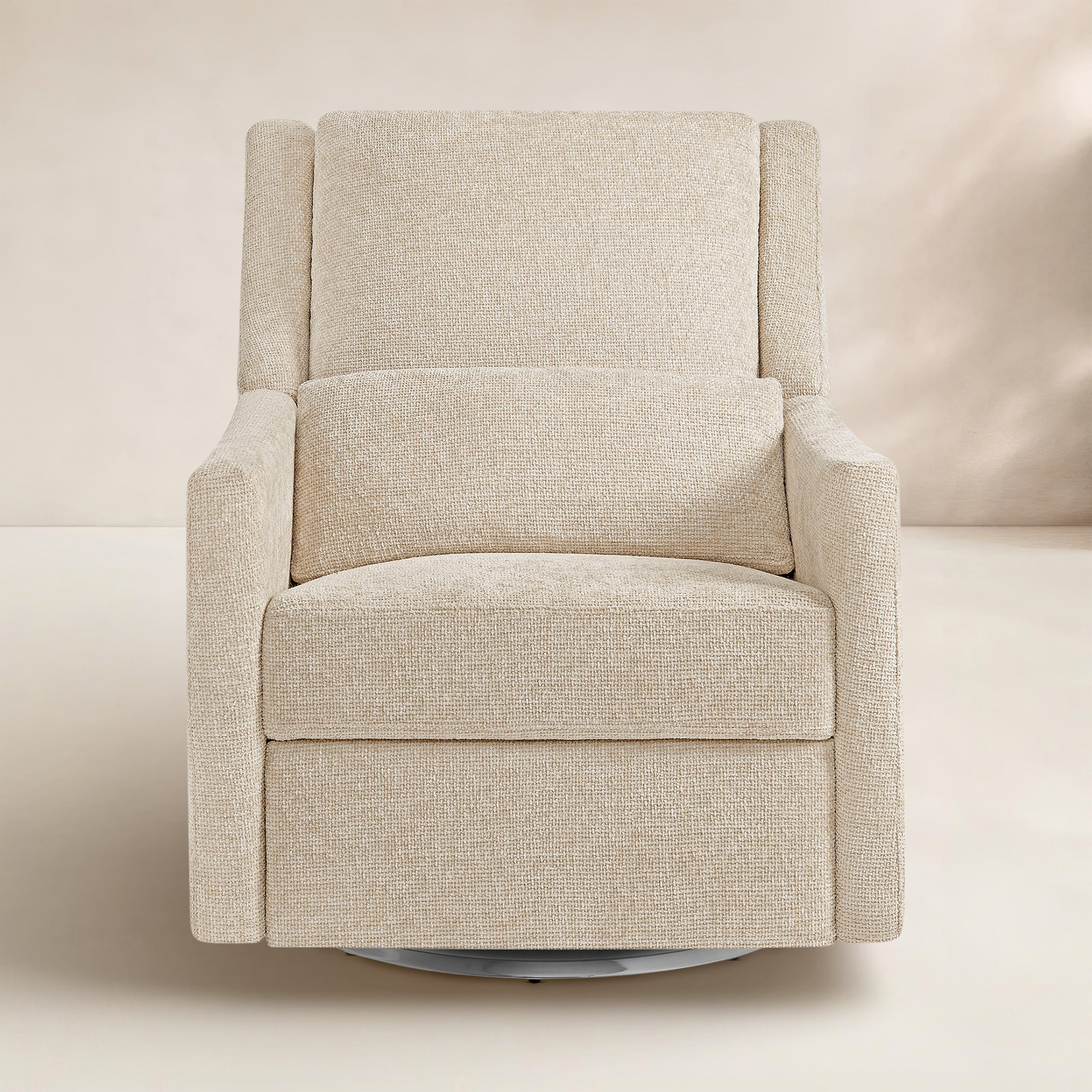 Seoul Swivel Glider, Tan