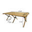 Table de salle à manger portative pliable en bois multifonctionnelle, Naturalindoor et Outdoor Universal