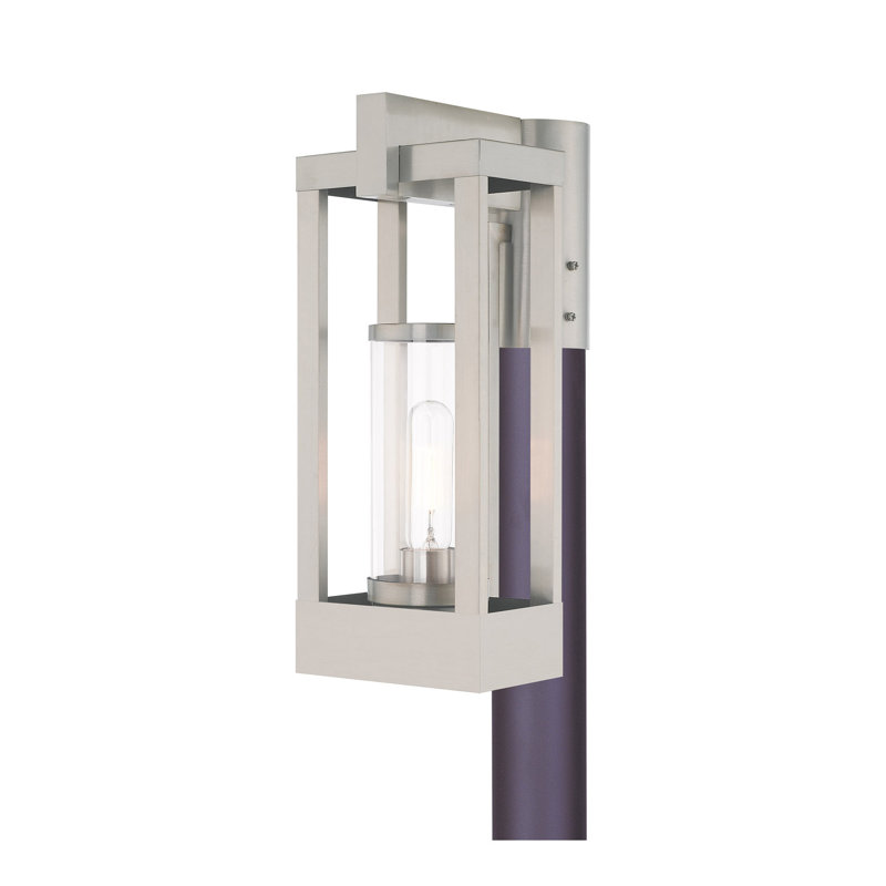 Binkley Wall Light, 15.13" H x 6.25" W x 9.13" D, Brushed Nickel