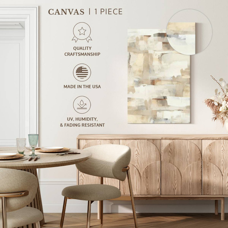 Beige doux Darothy I, H 36 po x l 24 po