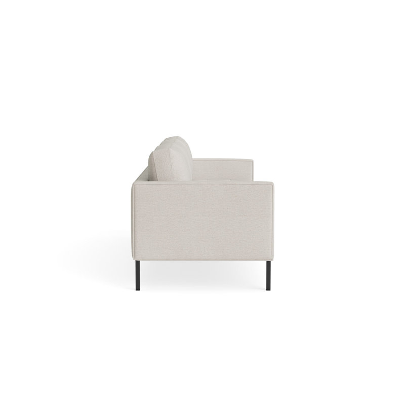 MTO - Paramount Sofa Metal Legs, 32" H x 95" W x 34" D, Sylvan Bone