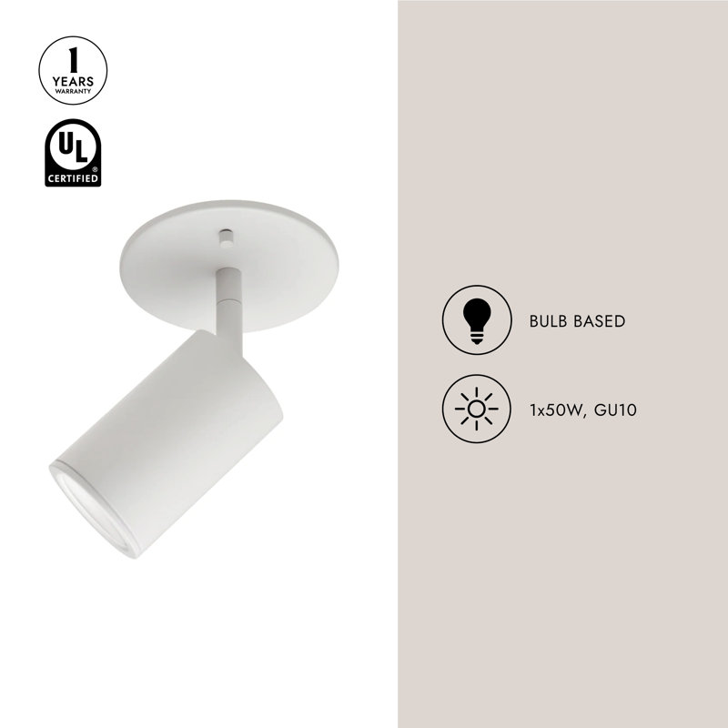 Barclay 1 - Light Spotlight, Black