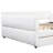 Upholstered King Daybed With USB and Drawers-1169514232