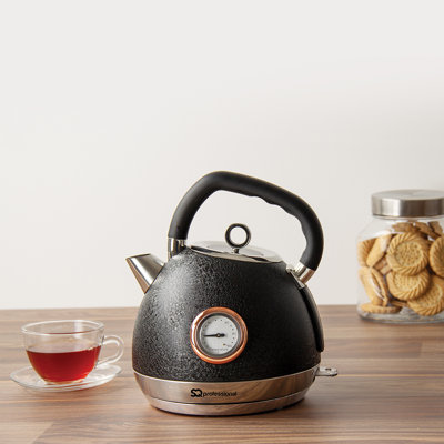 SQ Professional Epoque 1.8L Stainless Steel Electric Tea Kettle