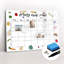 Magnetic Glass Dry Erase Board
