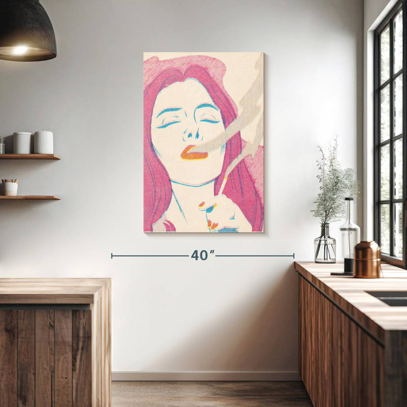 Leisha Smoke, 39" H x 26" W