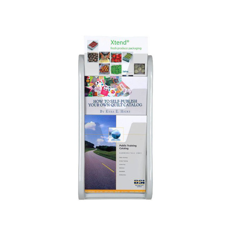 Porte-brochures mural prime, Blanc