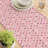 Rectangular Polka Dots Cotton Twill Table Runner