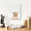 «Baby Lion» par Tai Prints, art mural sur toile-2047418857