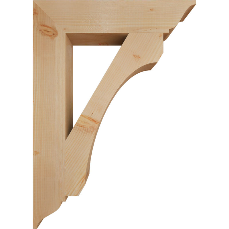 Support traditionnel lisse l 5 1/2 po x P 30 po x H 42 po, sapin Douglas, Douglas (lisse), H 42 po x l 5,5 po x P 30 po