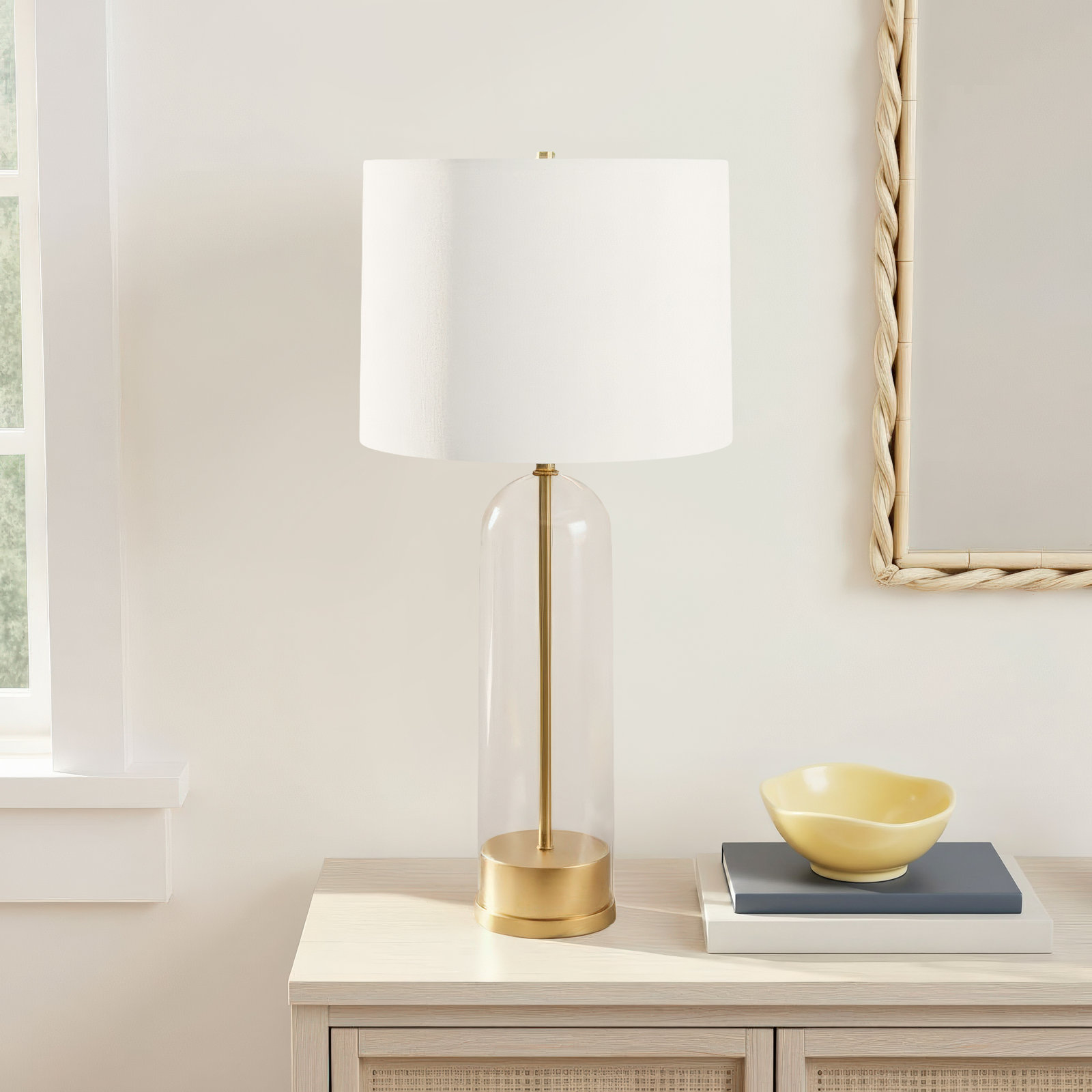 Table Lamp, Gold
