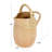 Stoneware Watering Pitcher with Handles Reactive Glaze