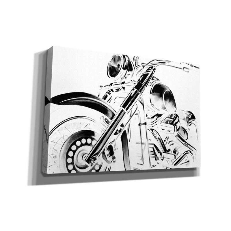 Impression sur toile «Krogs Classic Hogs II» par Ethan Harper, H 12 po x l 18 po x P 0,75 po