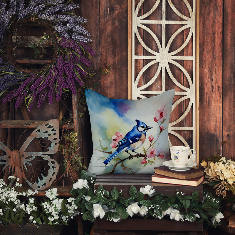 Coussin décoratif intérieur / extérieur Autre / Sans motif, H 14 po x l 14 po