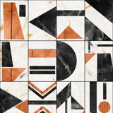 Manhattan Geometric Wallpaper Roll
