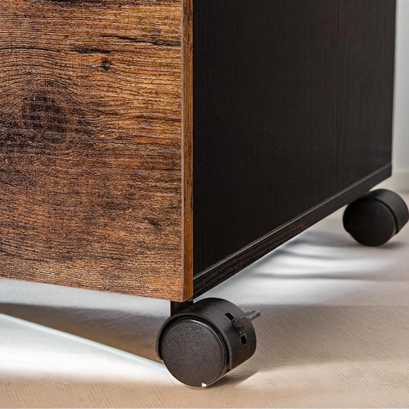 Calaw 40cm Wide Mobile File Cabinet