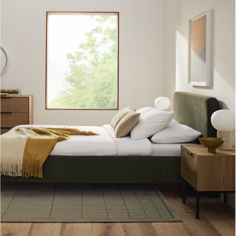 Mallory Gray Hand Tufted Area Rug, Rectangle 8' x 10'