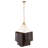 Zyra 21.75" 3-Light Pendant