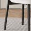 Table de roche en bois massif noir-106232359