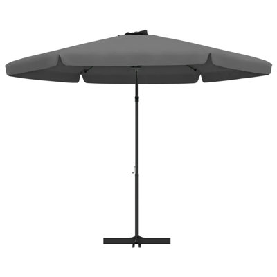 Clyde vidaXL Outdoor Parasol with Steel Pole 300 cm