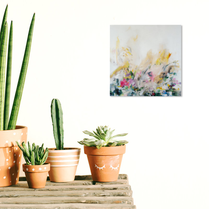 Bloud Happiness sur impression sur toile, H 12 po x l 12 po x P 0,8 po